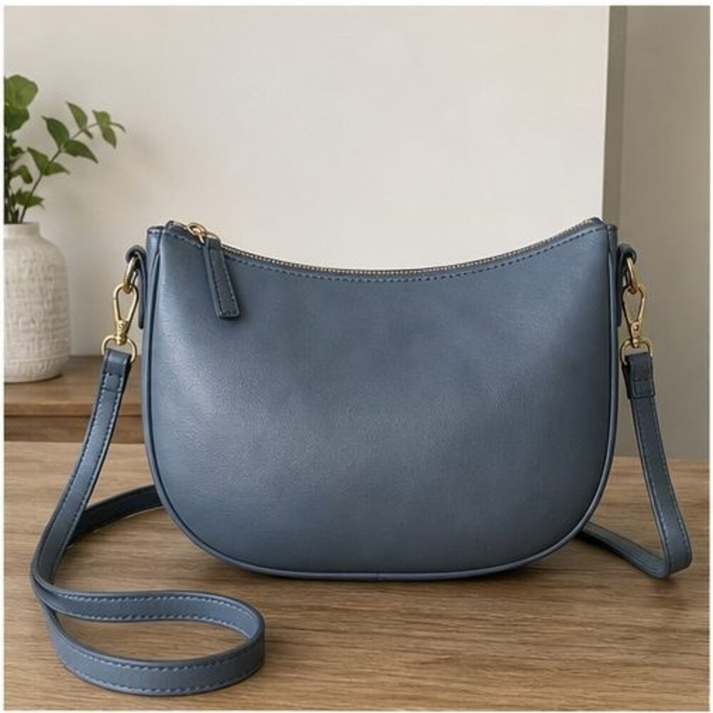 Slate Zip Crossbody Bag